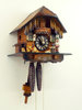 Small Black Forest house with woodchopper